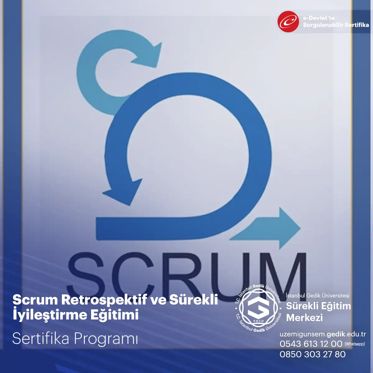 Scrum Retrospektif ve Sürekli İyileştirme Eğitimi 